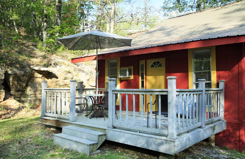 Cabin Exterior at Hidden Hollow Cabins