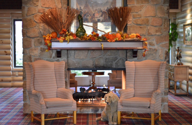 Lobby at Sawmill Creek Resort.