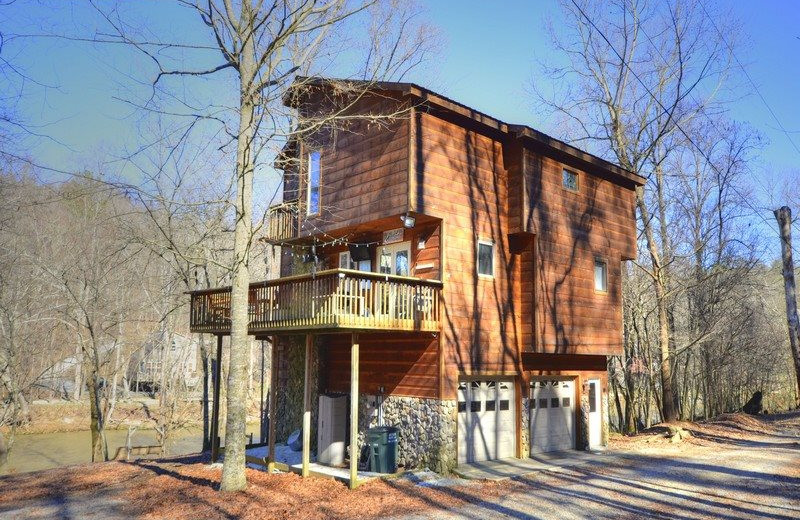 Rental exterior at North Georgia Vacation Spots.