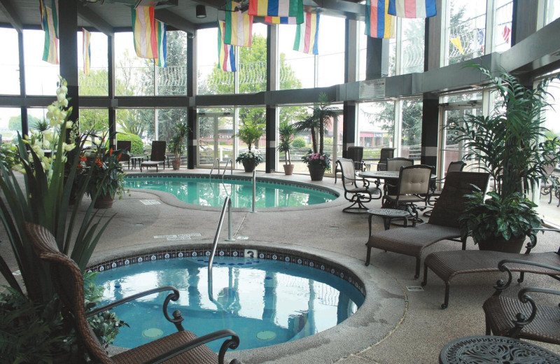 Indoor pool at Fulton Steamboat Inn.