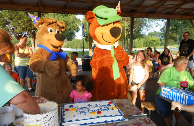 Birthdays at Jellystone Park at Lake Monroe.