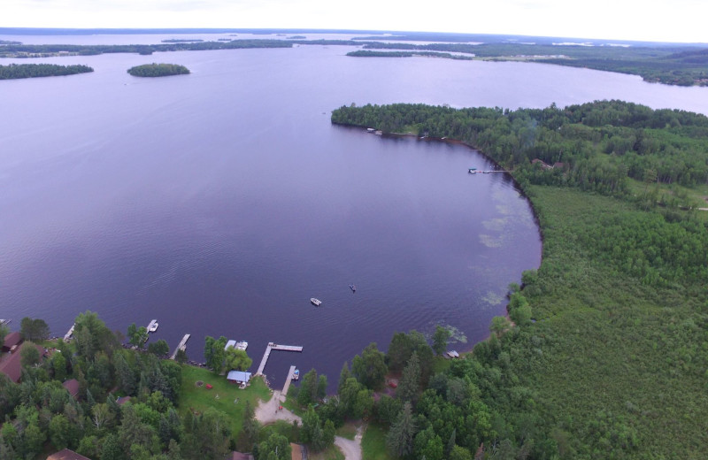 Arial view of Glenmore Resort.