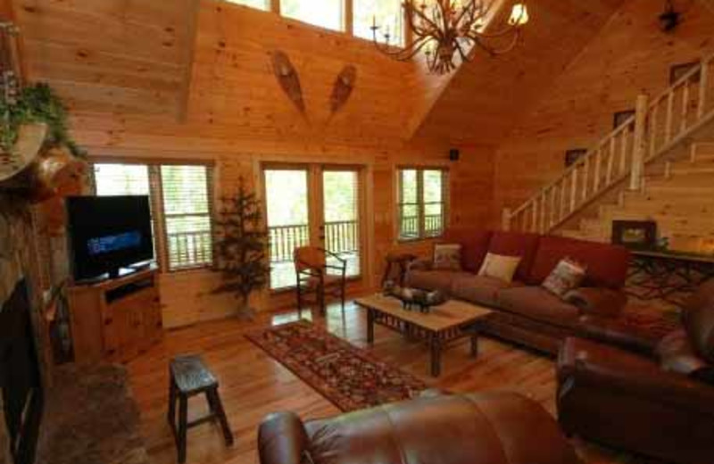 Interior View at JP Ridgeland Cabin Rentals