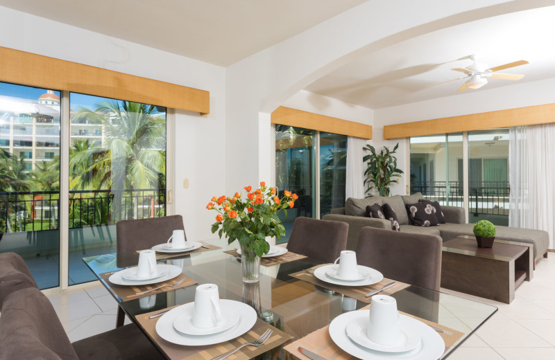 Rental dining room at La Isla - Vallarta.