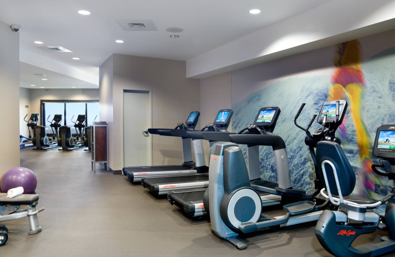 Fitness room at The Westin New Orleans Canal Place.