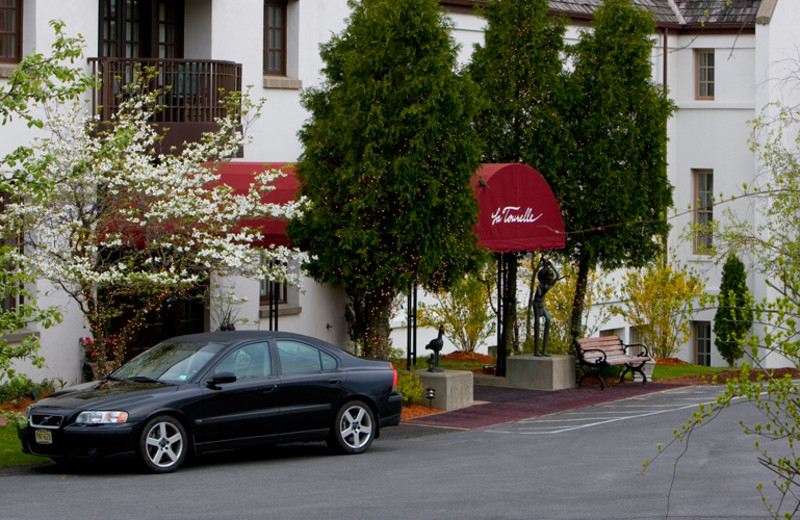 Entrance to La Tourelle Resort & Spa.
