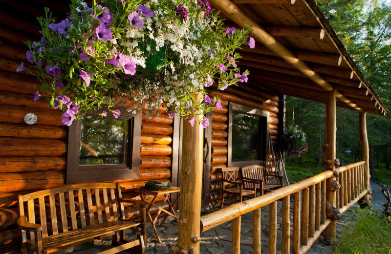 Exterior view of Kenai Backcountry Lodge.