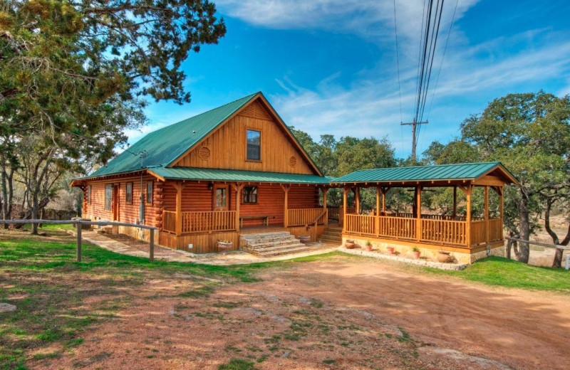 Cabin exterior at Thunderbird Resort.