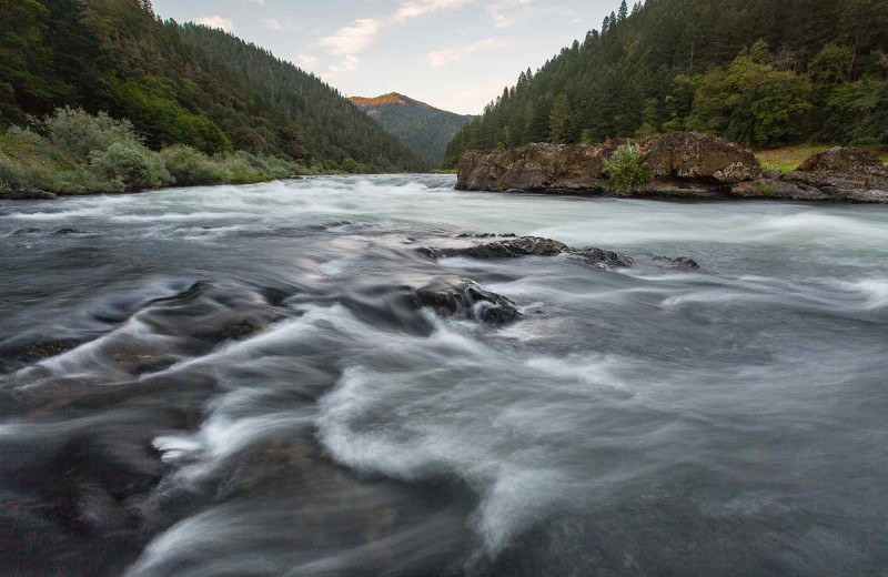 River at Morrison's Rogue River Lodge.