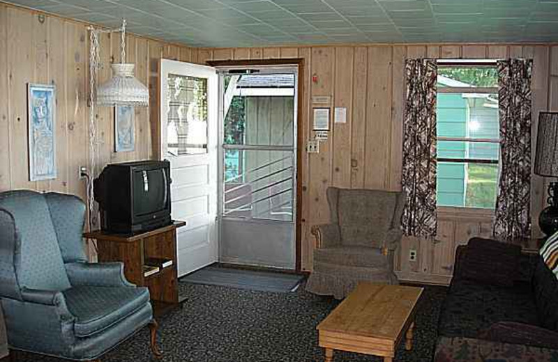 Cabin Interior at Kafka's Resort