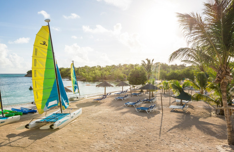 Beach at Verandah Resort & Spa.