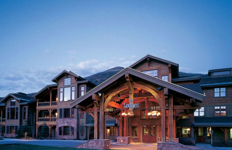 Exterior view of Lodges at Deer Valley.