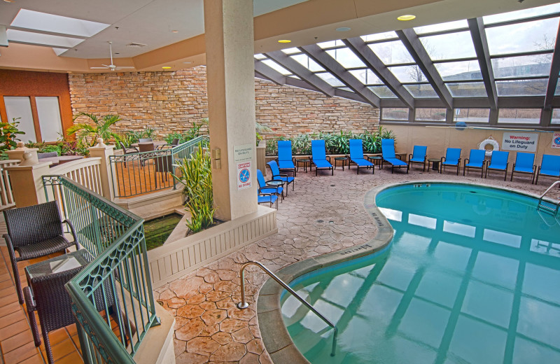 Indoor pool at Sheraton Westport Plaza Hotel St. Louis.