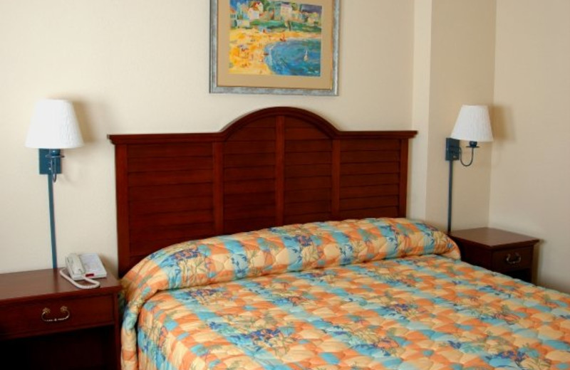 King Bed at Holiday Sands Resort