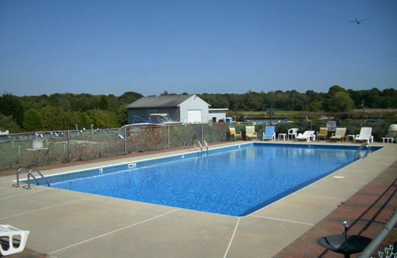 Outdoor Pool at Cove Ledge Inn