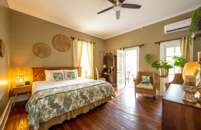 Guest room at Mermaid & Alligator Key West.