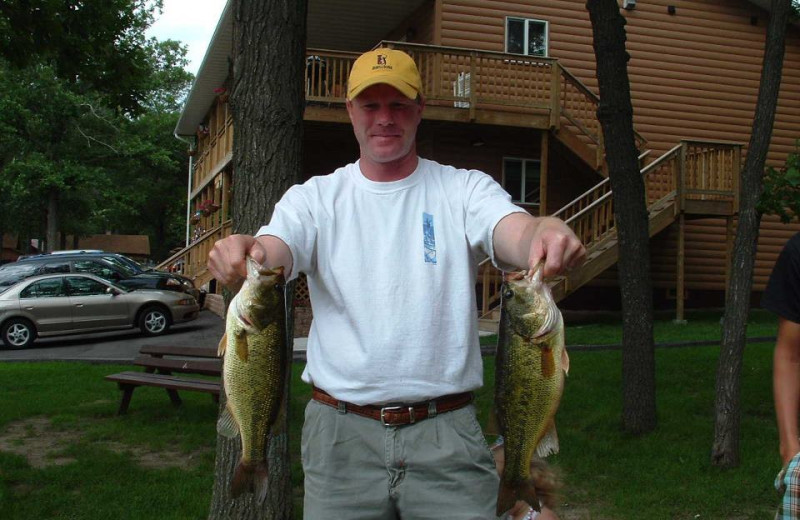 Fishing at Train Bell Resort.