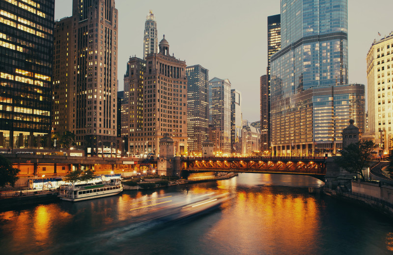 View from Chicago River Hotel.