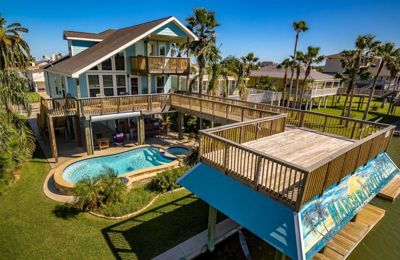Rental exterior at Gary Greene Vacation Rentals.