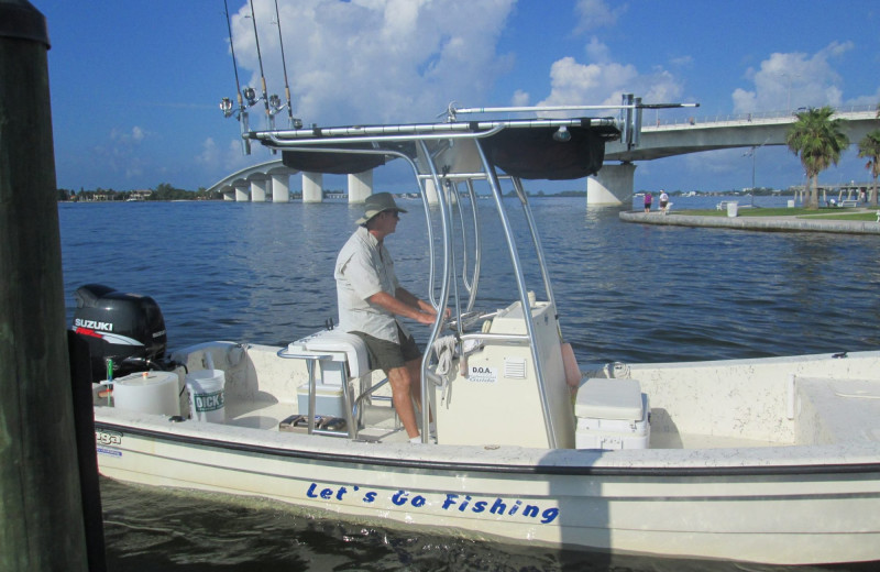 Fishing near El Presidente Condos.