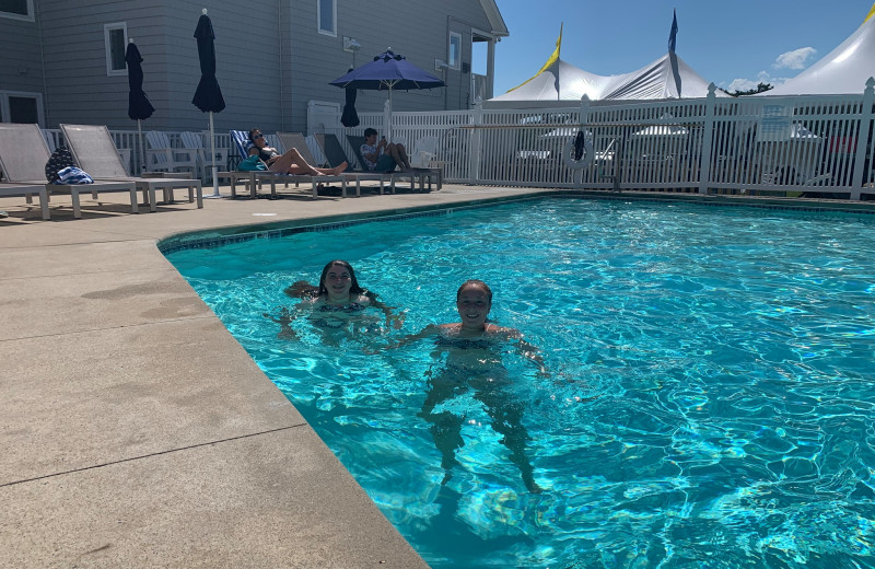 Outdoor pool at The Nonantum Resort.