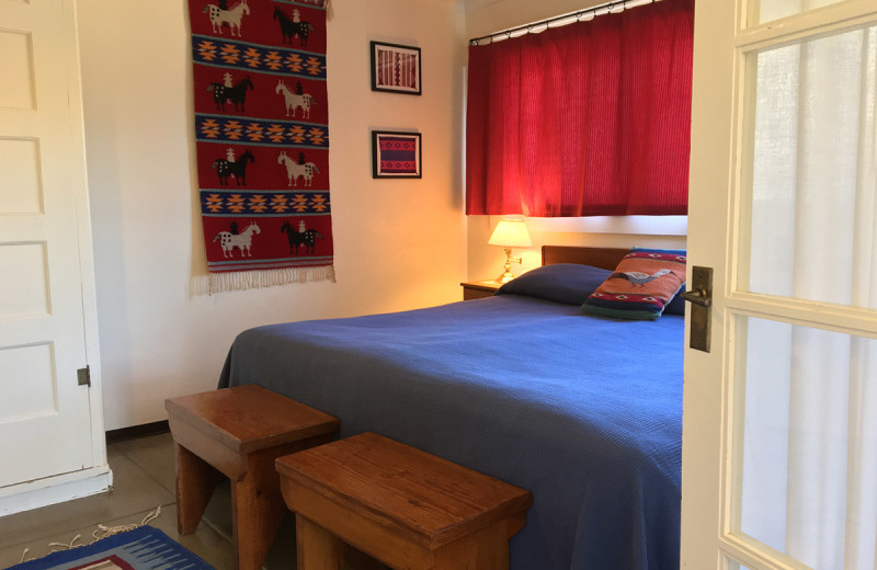 Guest room at Elkhorn Ranch.