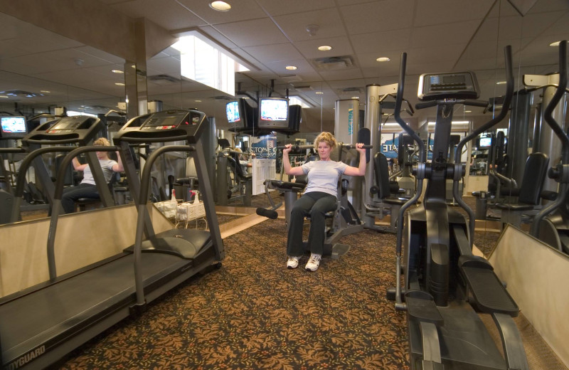 Fitness room at Stone Gate Inn.