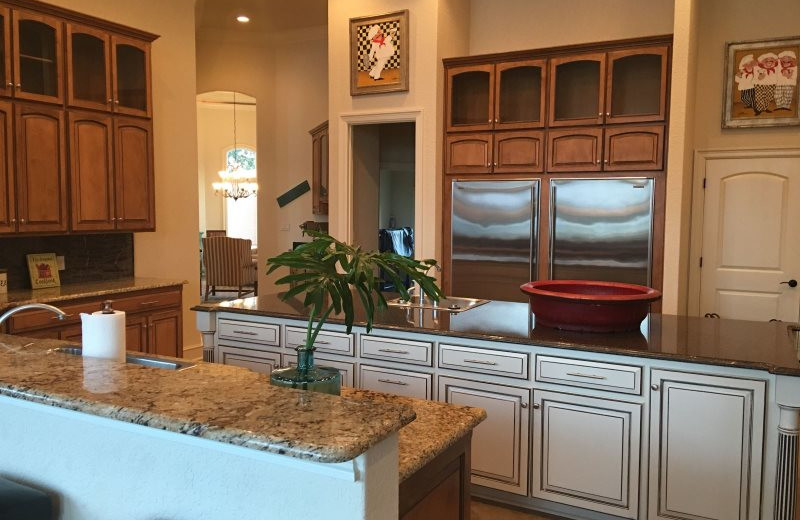 Rental kitchen at BlueSky Vacation Homes.