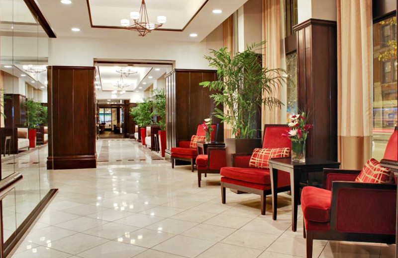 Lobby at Hotel Blake.