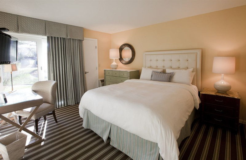 Guest bedroom at Ocean Edge Resort & Golf Club.