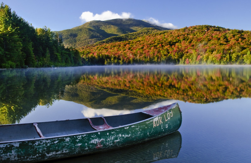 Stunning views of Lake Placid at Lake Placid Vacation Homes.