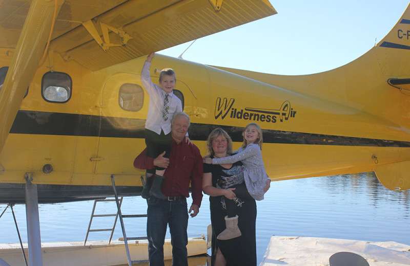 Family at Wilderness Air.