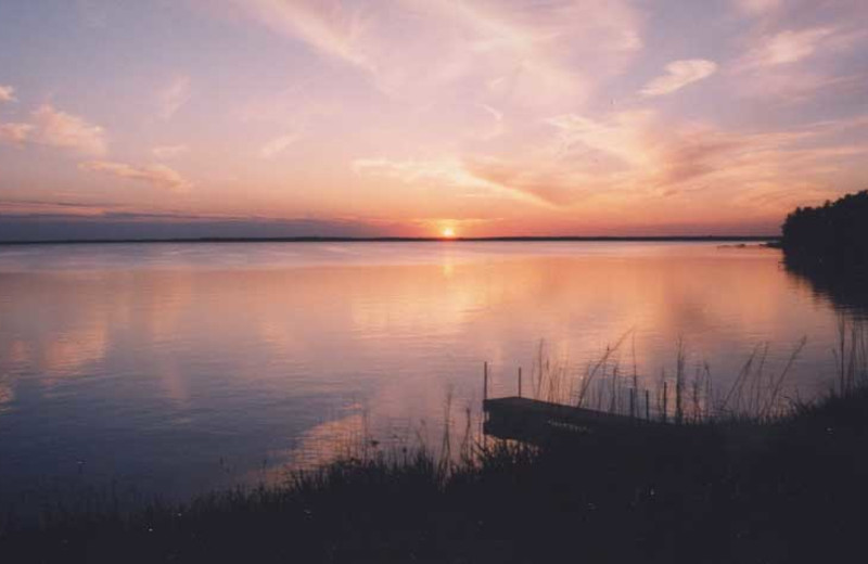 Sunset on the Lake at Sand County Service Company