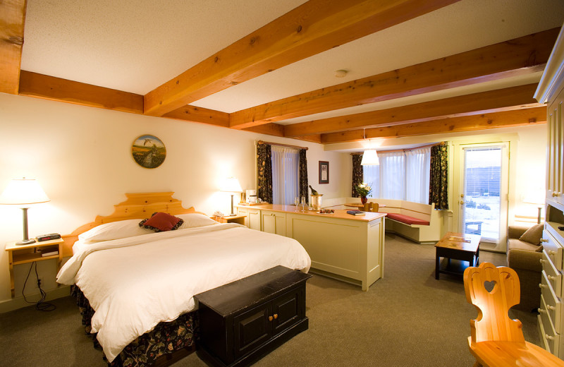 Guest room at Trapp Family Lodge.