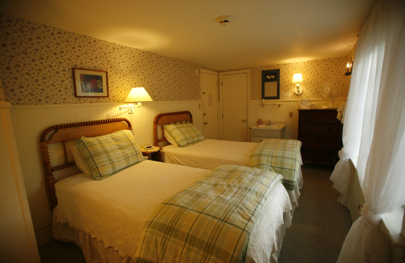 Guest room at The Colonial House.