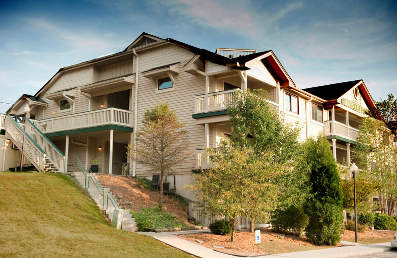 Exterior view of Hidden Valley Inn.