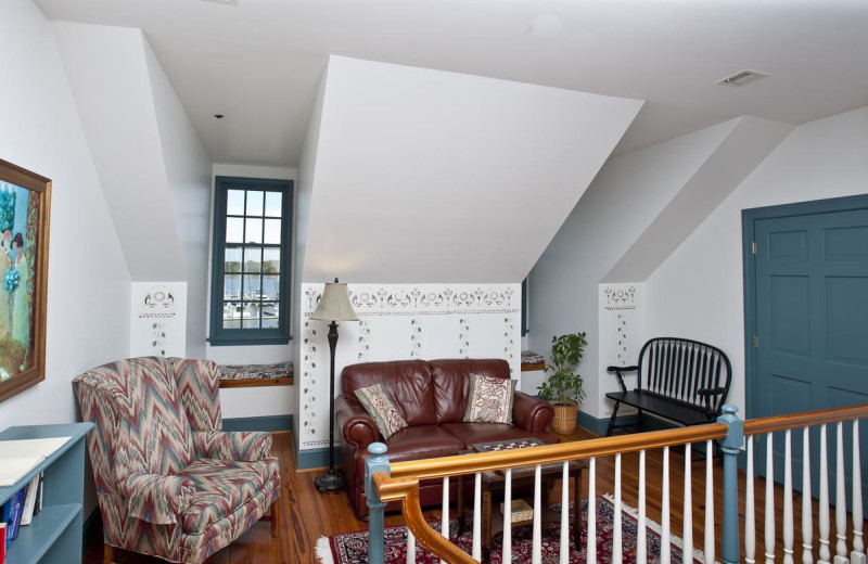 Guest room at Osprey Point.