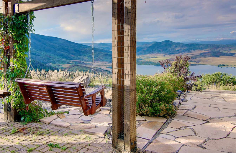 Patio at Bella Vista Estate.