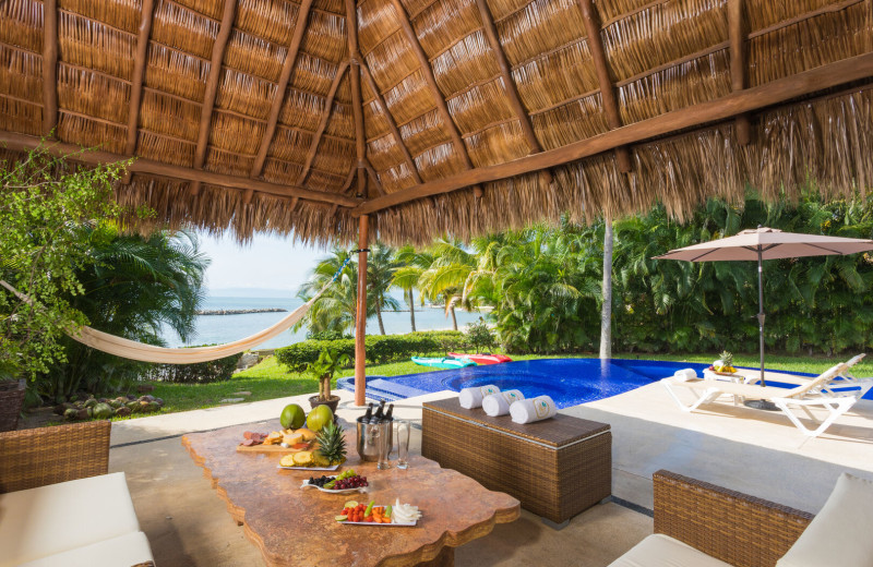 Patio at La Isla - Casa del Mar.