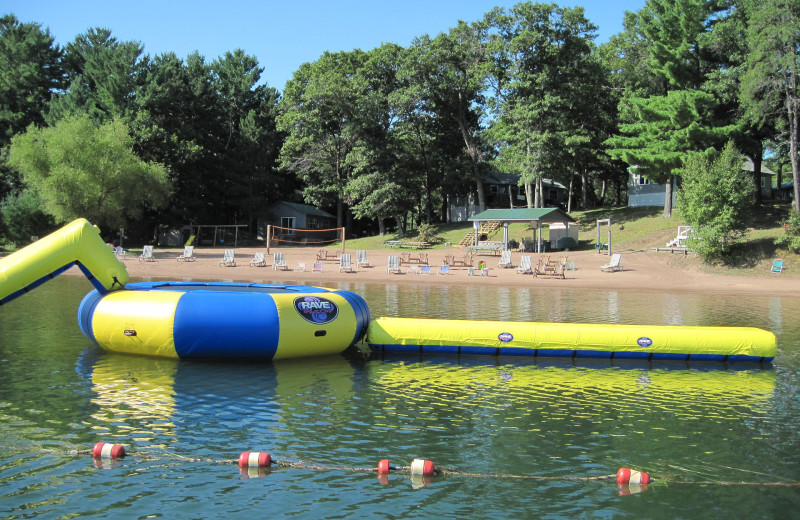 Beach at Mallard Lake Family Resort.