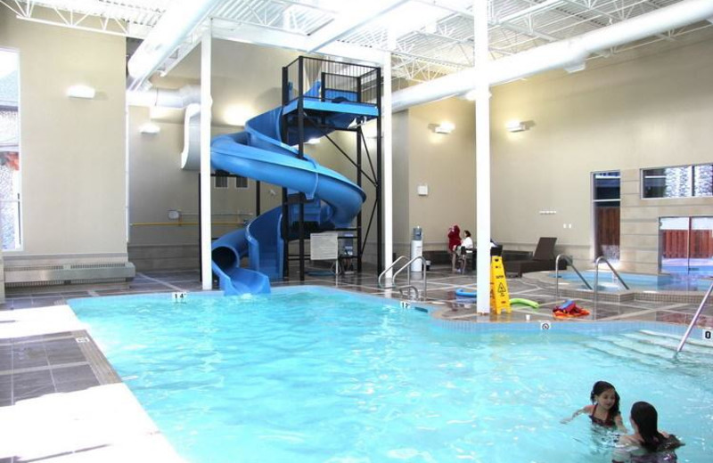 Indoor pool at Paradise Resort Club.