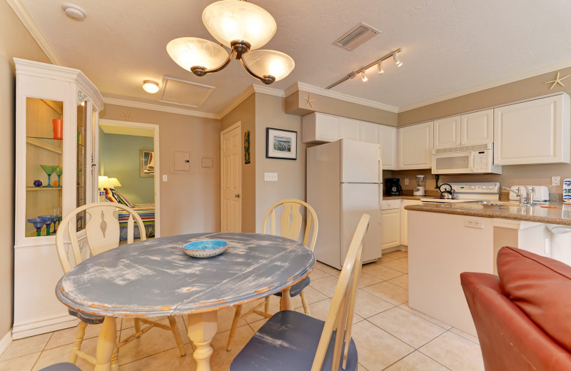 Rental kitchen at Island Real Estate.