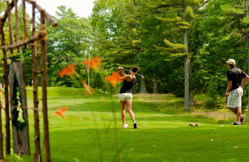 Golf at Keweenaw Mountain Lodge.