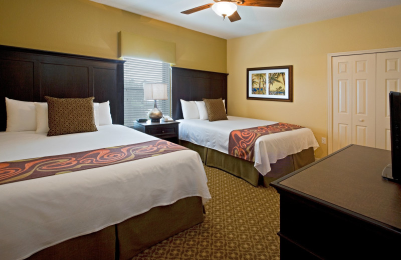 Guest room at Holiday Inn Club Vacations at Orange Lake Resort.