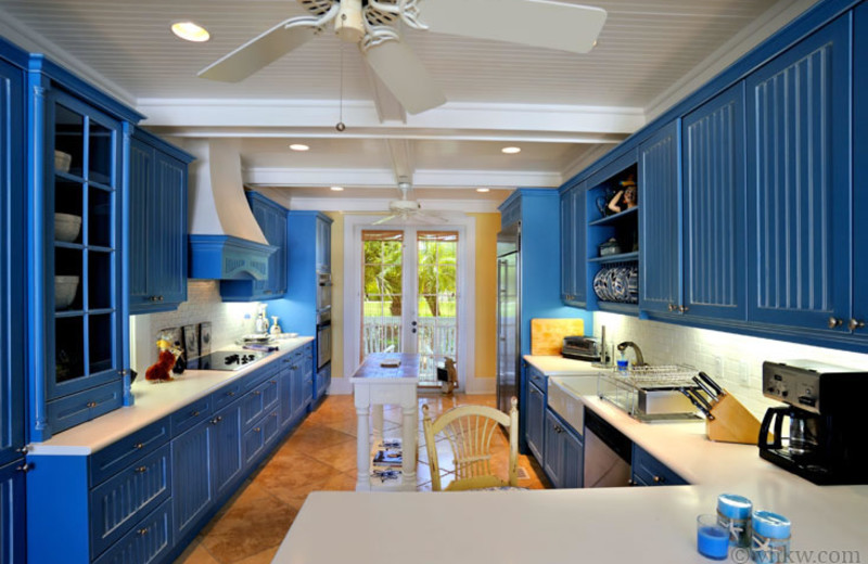 Rental kitchen at Vacation Homes of Key West.