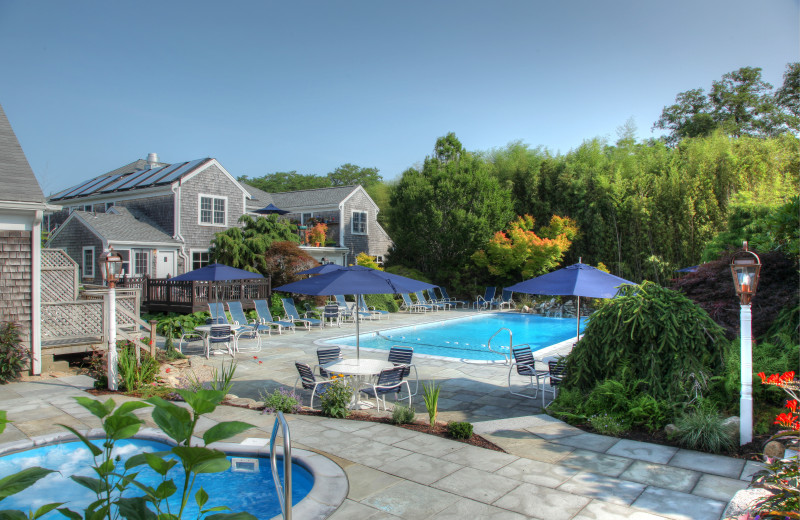 Outdoor pool at Pleasant Bay Village.
