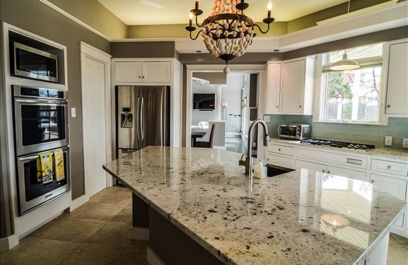 Rental kitchen at Lake Travis & Co.