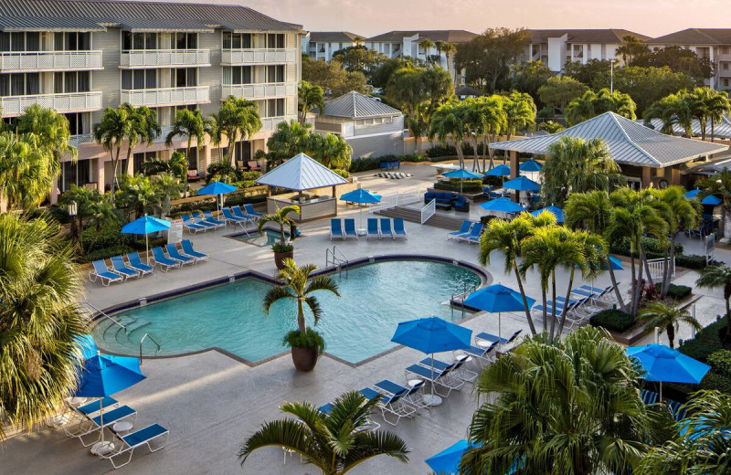 Outdoor pool at Hutchinson Island Marriott Beach Resort.