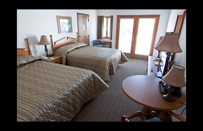 Guest room at Lakeview Hills Golf Resort.