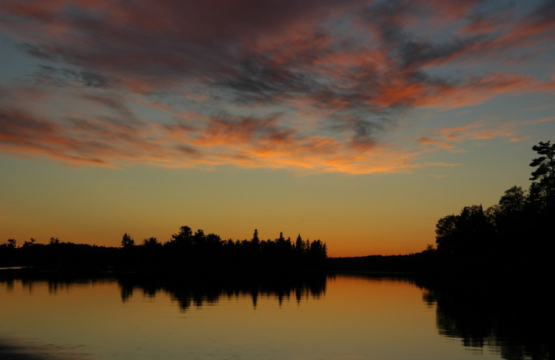 Sunset at Smith Camps.